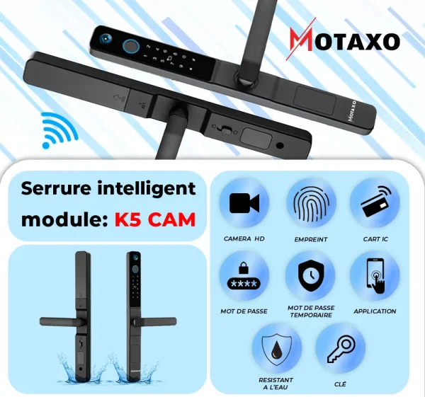 motaxo , serrure intelligent maroc , serrure intelligent motaxo maroc , smart home , maison intelligent , serrure intelligent prix maroc ,smart lock maroc , أمان منزل متصل