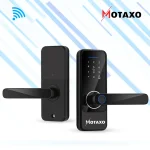 Serrure intelligent Maroc MOTAXO X9 Slim 2 serrure intelligente maroc , serrure intelligente , serrure connectée wifi , serrure domotique , serrure porte intelligente maroc , serrure intelligente avec caméra maroc , meilleur serrure intelligente ,
