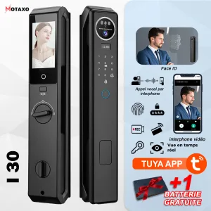 Serrure Intelligente i30 smart lock , smart door lock , poignée connecté , poignée electrrique